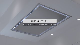 How to install Ceiling Cooker Hood  Luxair Brushless Motor Installation Guide [upl. by Bouley]