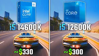 INTEL i514600K vs INTEL i512600K  Test in 6 Games [upl. by Puto]