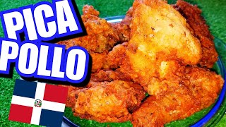 RECETA DEL PICA POLLO DOMINICANO [upl. by Maeve569]