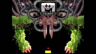 Undertale neutral route Omega Flowey Ending  Undertale [upl. by Wordoow]