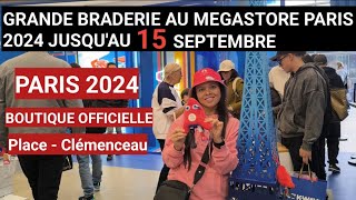 GRANDE BRADERIE AU MEGASTORE PARIS 2024 JUSQUAU 15 SEPTEMBRE  CLÉMENCEAU  75 008 PARISFRANCE 🇫🇷 [upl. by Abeu888]