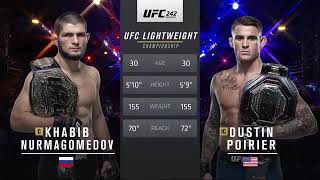 Khabib Nurmagomedov VS Dustin Poirier Full Fight [upl. by Emmerich]