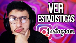 Como ver las Estadisticas de Instagram  ¿Como ver las Estadísticas de Instagram de una foto 2024 [upl. by Kayne]