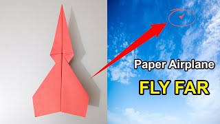 How To Make Paper Airplane Easy that Fly Far [upl. by Adabel247]