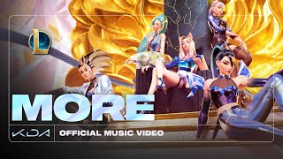 KDA  MORE ft Madison Beer GIDLE Lexie Liu Jaira Burns Seraphine Official Music Video [upl. by Ambrogino918]