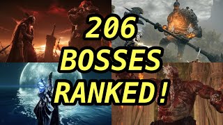 Ranking ALL 200 Elden Ring Boss Fights From Worst To Best [upl. by Akinoj]