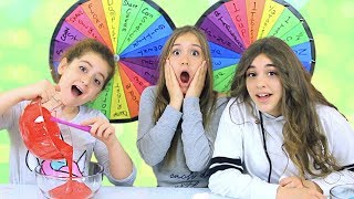 DUMP IT Slime Challenge with 2 Mystery Wheels [upl. by Corina958]