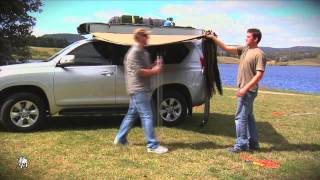 Rhino Rack Awnings RV5T Tagalong Tent [upl. by Nosnor]