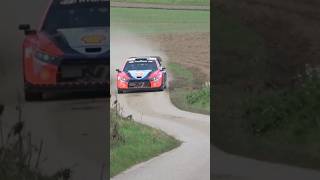 Herbstrallye Dobersberg👀🔥🔥 Thierry Neuville CER Test Hyundai Rally1 hyundaii20 rallymoments wrc [upl. by Akinit750]