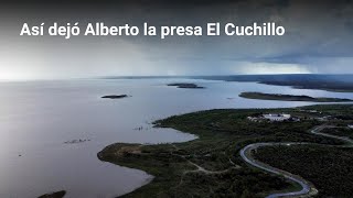 Así dejó Alberto la presa El Cuchillo  Monterrey [upl. by Cl]