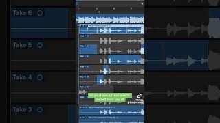 Pro Tip for Comping Vocals in Logic Pro musicproduction logicproxtutorial logicprox [upl. by Copeland]