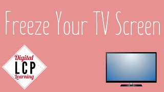 How To Freeze Your TV Screen [upl. by Obla]