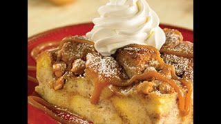 Apple Bread Pudding Recipe [upl. by Dnamra581]