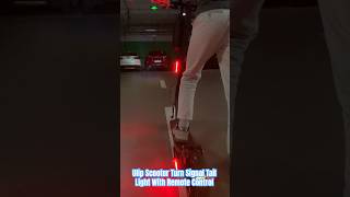 Ulip Scooter Turn Signal Tail Light With Remote Control scooter escooter scootering turnsignal [upl. by Iruyas810]