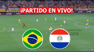 BRASIL vs PARAGUAY EN VIVO 🔴 EN VIVO PREOLIMPICO SUB 23 ⚽️ [upl. by Allevon]