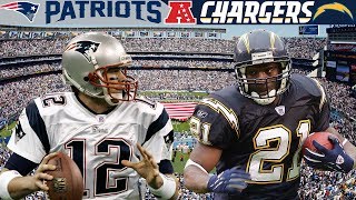 One Mistake Ends a Super Bowl Run Patriots vs Chargers 2006 AFC Divisional [upl. by Nylaras]