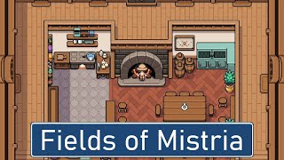 Down into the mines and everything goes wrong  Fields of Mistria  Part 12 Early Access [upl. by Lashoh]