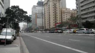 Sao Paulo Avenue Paulista centreville [upl. by Queen]