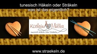 tunesisch Häkeln oder Sträkeln  was ist das eigentlich [upl. by Rafaelof540]