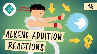 Alkene Addition Reactions Crash Course Organic Chemistry 16 [upl. by Nahrut520]