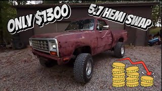 Hemi swap for under 1500 And How [upl. by Carlye]