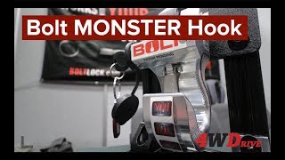 Monster Swivel Hook with Bolt Lock Technology [upl. by Ennoid]