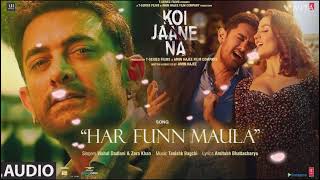 Har Funn Maula Audio Song Koi Jaane Na Aamir Khan  Elli A Vishal D Zara K Tanishk B Amitabh B [upl. by Yetac]