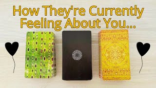 🔮HOW DO THEY FEEL ABOUT YOU NOW 💐PICK A CARD 😘 LOVE TAROT READING 💃TWIN FLAMES 👫 SOULMATES [upl. by Ylrehc]