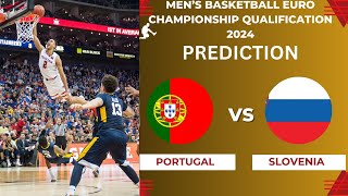 Portugal vs Slovenia Live Stream Euro Basketball Championship 2024 Qualifiers Commentary Score [upl. by Wyck]