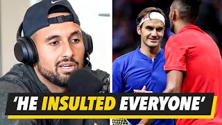 How Nick Kyrgios REALLY Feels About Roger Federer [upl. by Olimac]