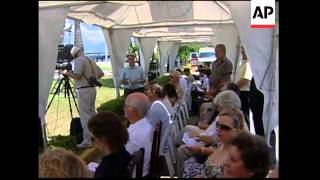 Memorial service for Australian WW2 prisoners of war [upl. by Coke]