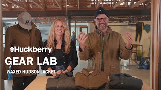 Gear Lab Waxed Hudson Jacket by Flint and Tinder  Huckberry Gear Lab [upl. by Daukas]