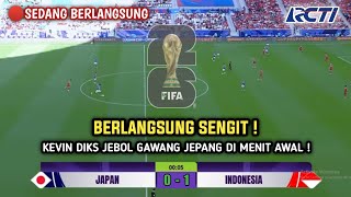 🔴LIVE  JAM TAYANG BERUBAH  INDONESIA VS JEPANG MATCH KE 5 GRUP C KUALIFIKASI PIALA DUNIA 2026 Ilu [upl. by Eelreveb883]