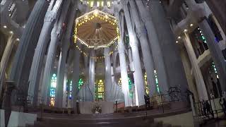 INSIDE SAGRADA FAMILIA BARCELONA [upl. by Akeem]