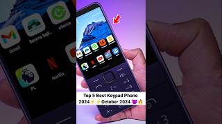 Top 5 Best Keypad Phone 2024⚡⚡October 2024 😈🔥shorts viralvideo trending 2024 [upl. by Emalee]