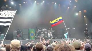 Cavalera Conspiracy  Inflikted live at Hellfest 2011 [upl. by Ytsud880]