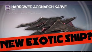 Destiny 2  NEW HARROWED KARVE How to get it [upl. by Arin165]