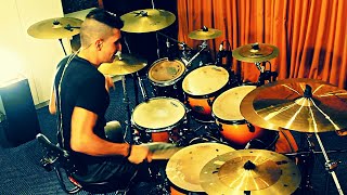 Jon Lombana  Flávia Dornellas  Pra Te Exaltar DRUM COVER [upl. by Namyaw]