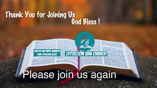 Its Personal Ministry Day at Lyttelton SDA Church  Main Service [upl. by Alyakem]