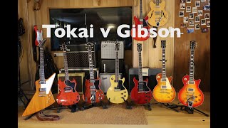 Tokai Love Rock v Gibson CS and Original Collection [upl. by Kannav]