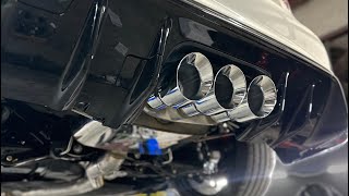 2023 Honda Civic Type R AWE EXHAUST INSTALL [upl. by Trillbee]