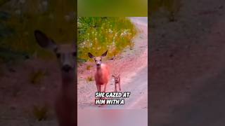 The kind man saved a mother deer and then this happened rescue deer [upl. by Idnar]