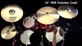 SABIAN 16quot HHX Evolution Crash [upl. by Zetrok]