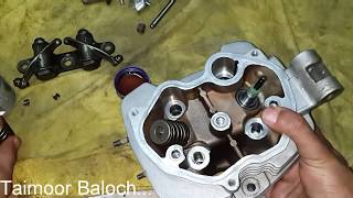 Honda 125 Head Alteration By Taimoor Baloch [upl. by Happ313]