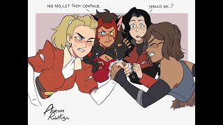 Adorable Catradora Comics 2 She Ra Comic Dub [upl. by Euqinomod]