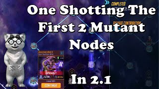 MSF  One shotting First 2 Mutant Nodes in Incursion 21 [upl. by Nomde]