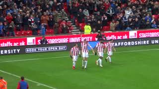 Stoke City  Xherdan Shaqiri Goal Celebrations vs Swansea City [upl. by Mcgruter44]