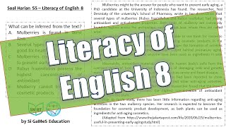 Soal Harian 55 – Literacy of English 8 [upl. by Fauver]