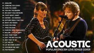 Acoustic 2022  The Best Acoustic Covers of Popular Songs 2022  English Love Songs Cover ♥ [upl. by Neel]