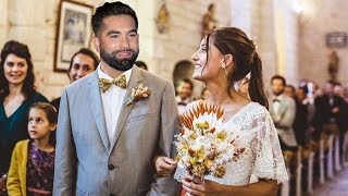 Le premier mariage religieux de Kendji Girac et Soraya un amour éternel [upl. by Nohsram]